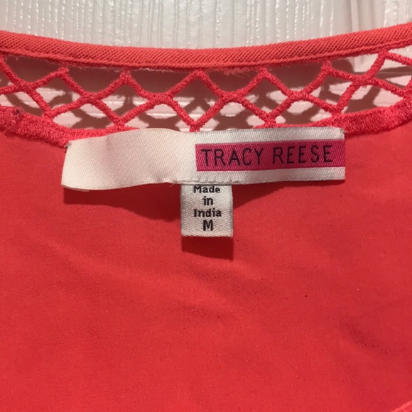 BNWOT TRACY REESE SILK TOP WITH CUT OUT DESIGN MED - Picture 8 of 8